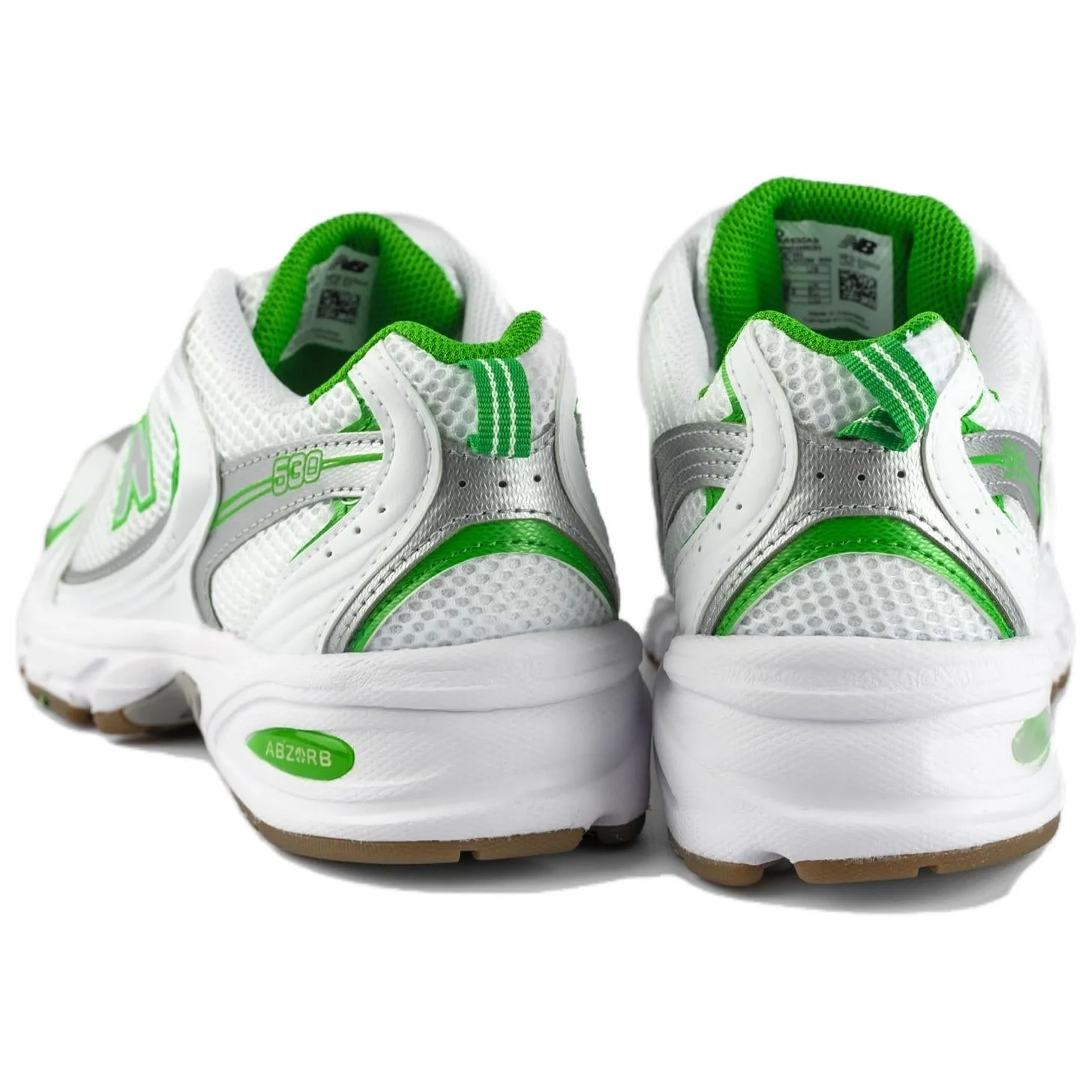 New Balance 530 Running Sneakers 'White Green' MR530AS sold by KicksCrew product image thumbnail 4