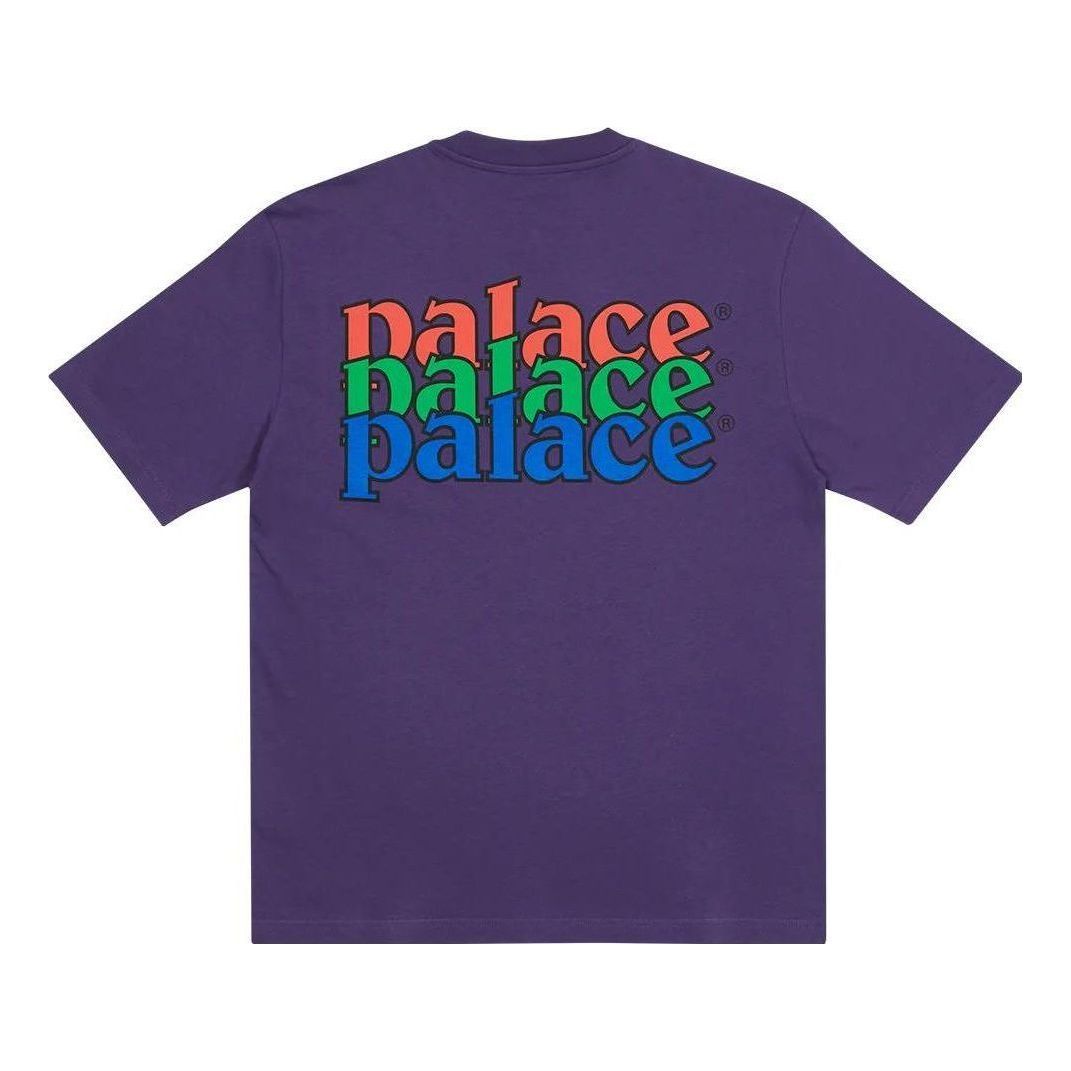 Palace FW22 Quality T-Shirt 'Purple' P23TS129 sold by KicksCrew