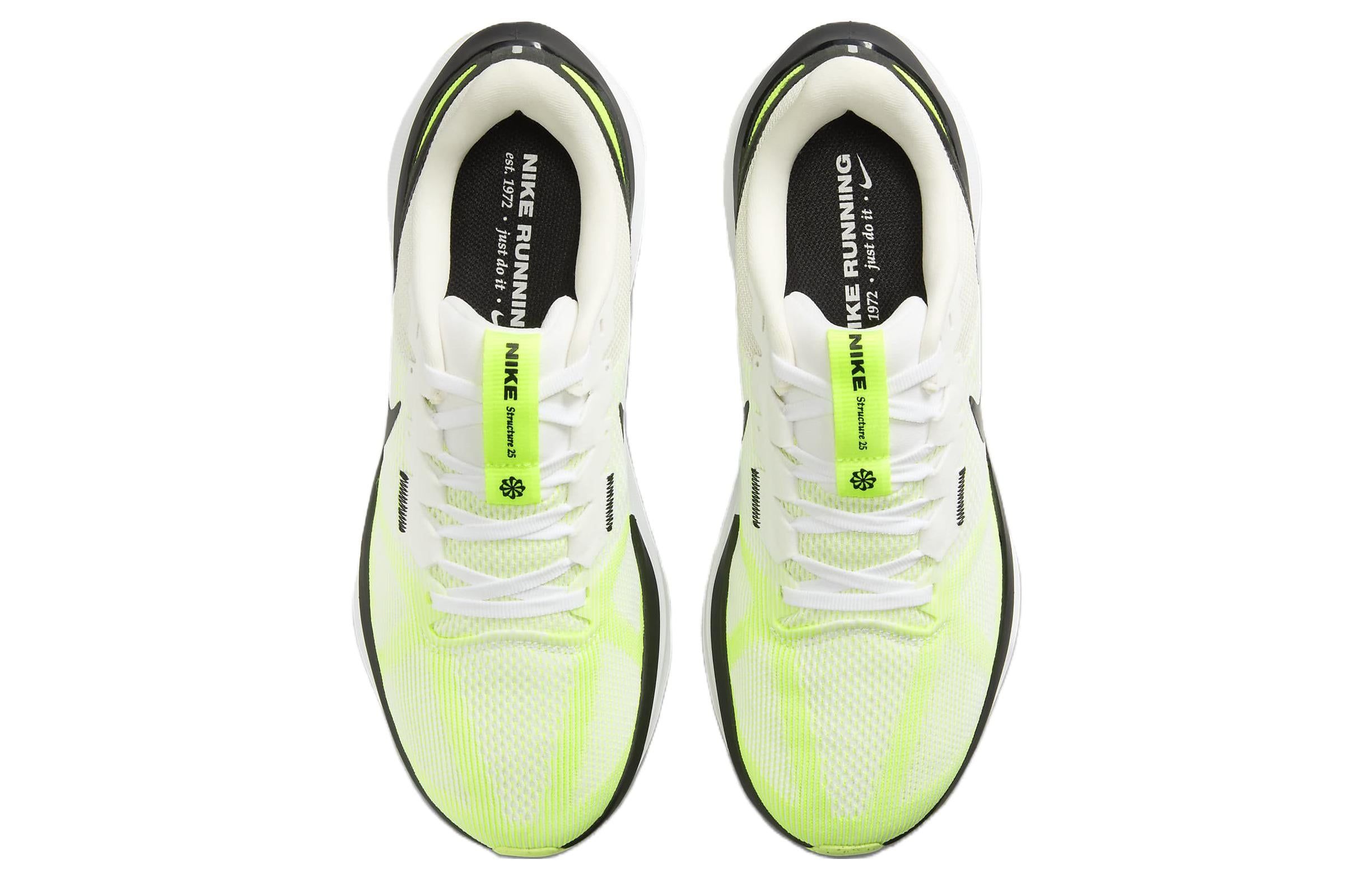 Nike Air Zoom Structure 25 Running Shoes 'White Volt' DJ7883-100 sold by KicksCrew product image thumbnail 4