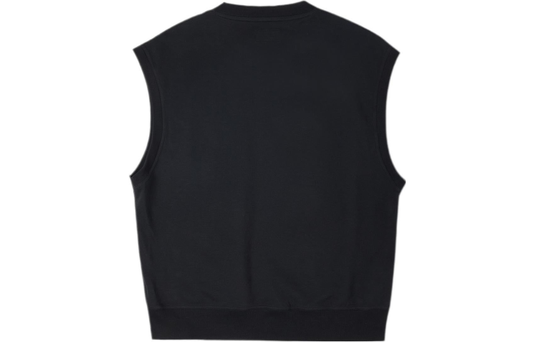 Converse Double Twill Knit Vest 'Black' 10022919-A02 sold by KicksCrew product image thumbnail 2