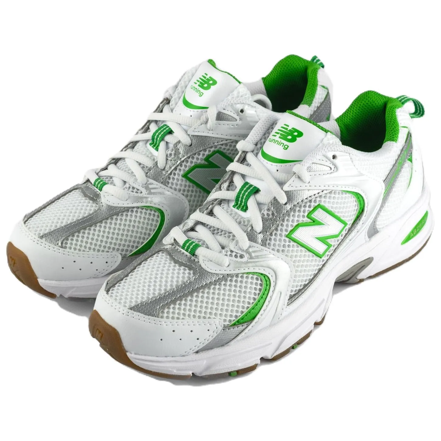 New Balance 530 Running Sneakers 'White Green' MR530AS sold by KicksCrew product image thumbnail 2