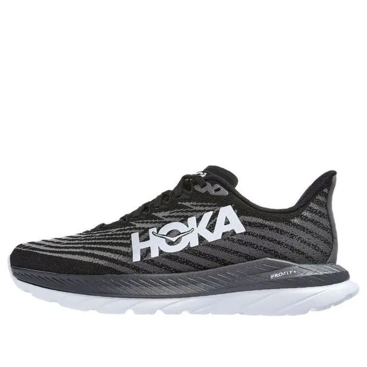 (WMNS) HOKA ONE ONE Mach 5 'Black Castlerock' 1127894-BCSTL sold by KicksCrew