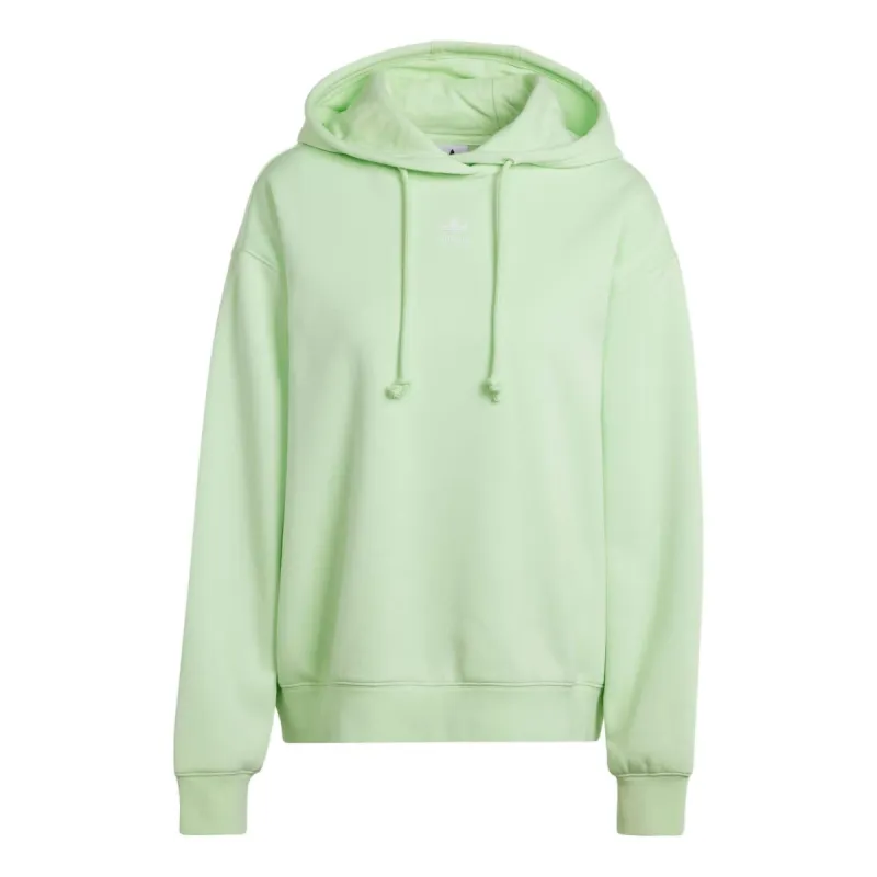 (WMNS) adidas Adicolor Essentials Boyfriend Hoodie 'Light Green' IR5961 sold by KicksCrew