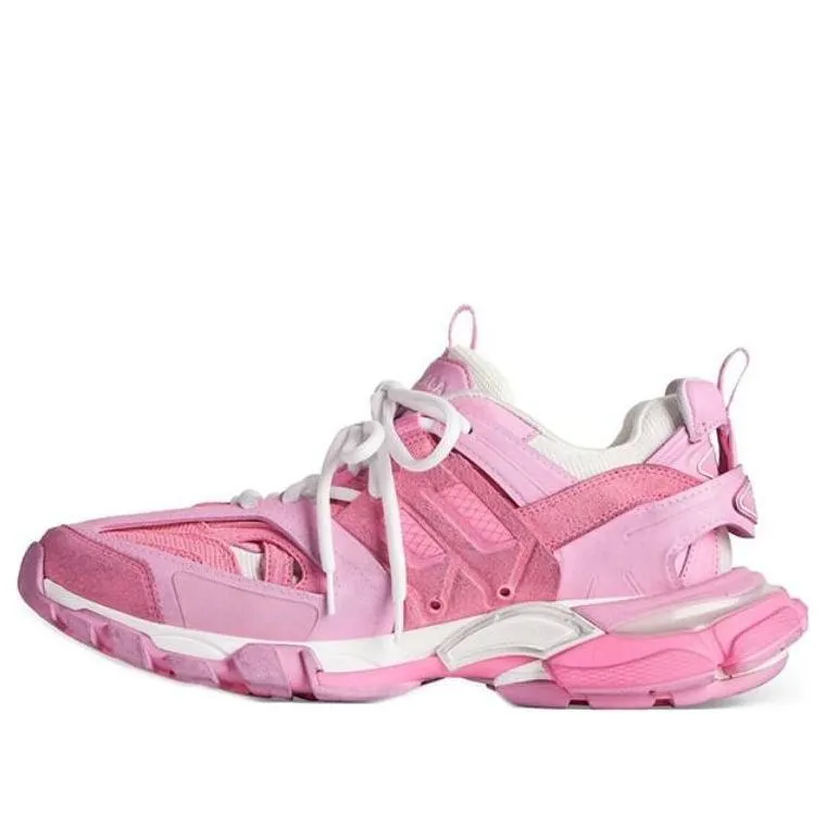 (WMNS) Balenciaga Track Sneakers 'Pink Mesh and Suede Like Fabric' 542436W3SU55090 sold by KicksCrew