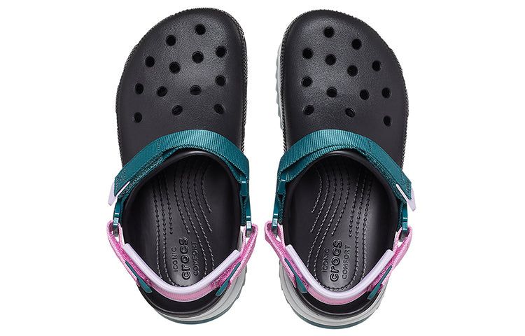 (WMNS) Crocs Classic Hiker Clog 'Black Gey Teal' 206772-988 sold by KicksCrew product image thumbnail 4