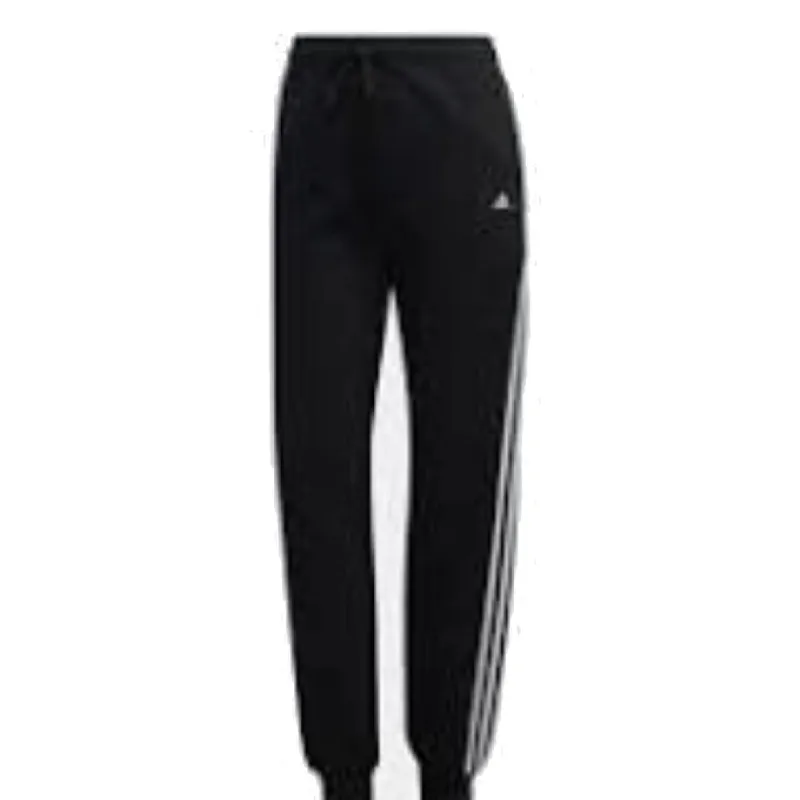 (WMNS) adidas Sportswear Future Icons 3-Stripes Pants Asia Sizing 'Black White' H57311 sold by KicksCrew