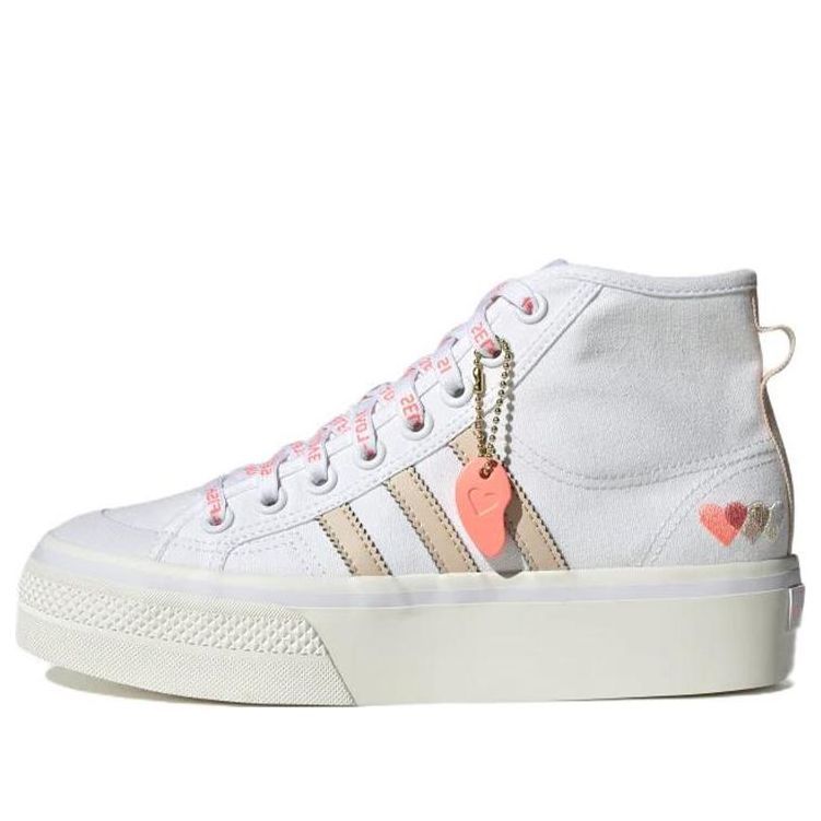 (WMNS) Adidas Nizza Platform Mid 'Self-Love Not Selfish' GW4439 sold by KicksCrew