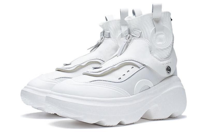 (WMNS) Li-Ning Puff High 'White' AZGS112-1 sold by KicksCrew product image thumbnail 3