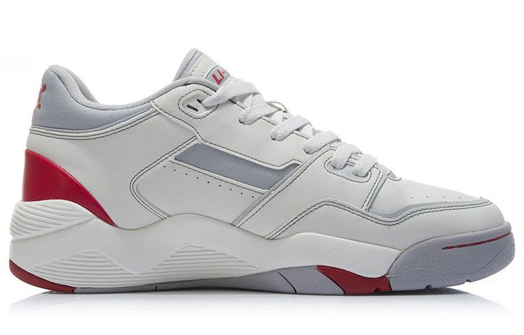 (WMNS) Li-Ning Retro 80s 'White Red' AGBR086-3 sold by KicksCrew product image thumbnail 2