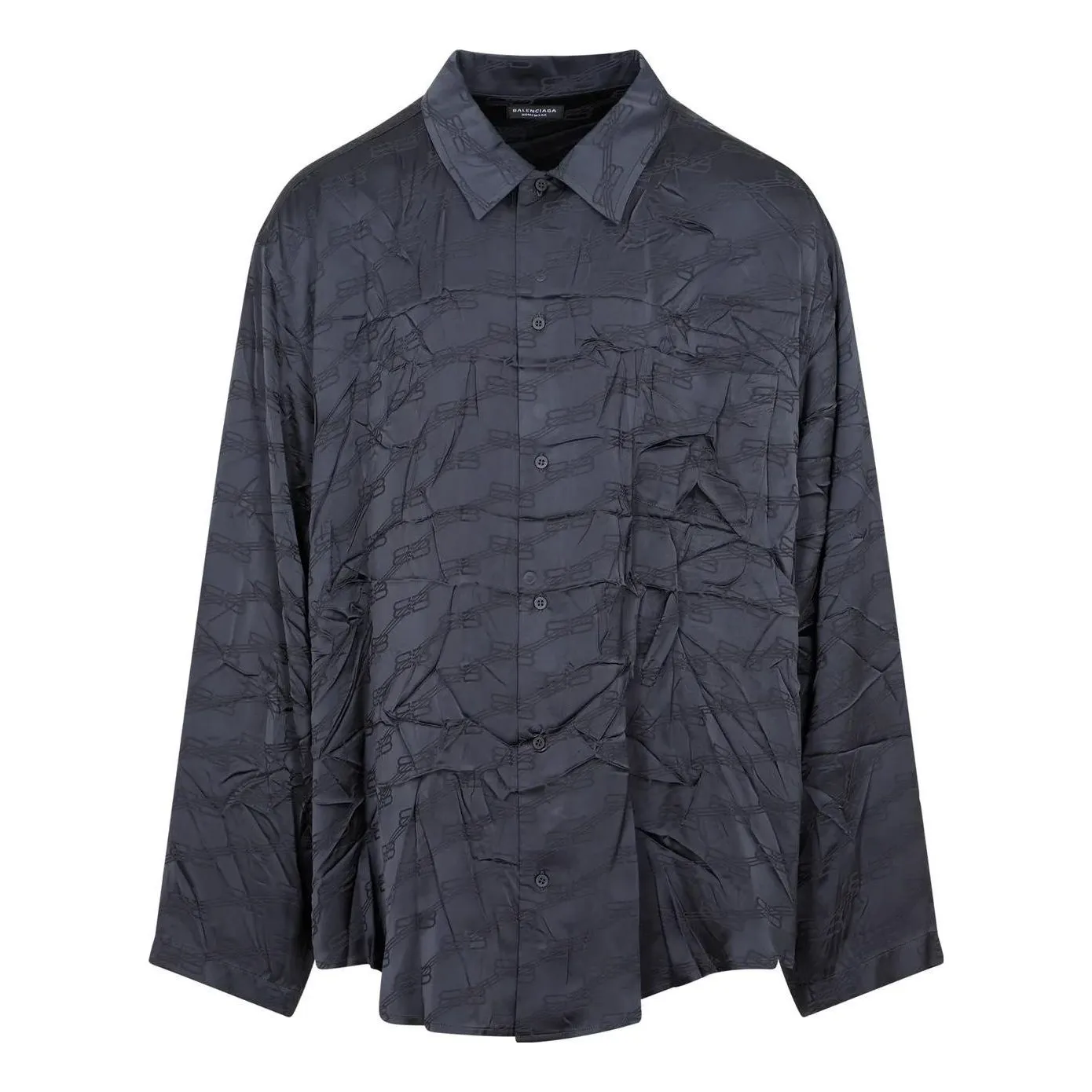 Balenciaga BB Monogram Minimal Shirt 'Black' 681812TMO681270 sold by KicksCrew