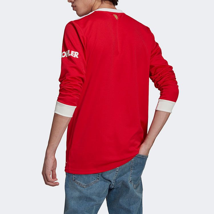 adidas Manchester United 21/22 Long Sleeve Home Jersey 'Red' GR3779 sold by KicksCrew product image thumbnail 4