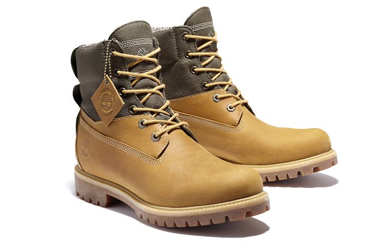 Timberland 6 Inch Premium Waterproof ReBOTL Boot 'Wheat Nubuck and Fabric' A2DTJ231 sold by KicksCrew product image thumbnail 3