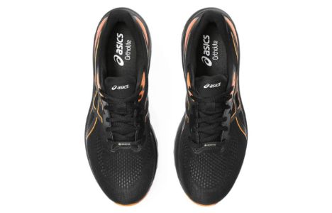 ASICS GT 1000 12 GORE-TEX 'Black Bright Orange' 1011B684-001 sold by KicksCrew