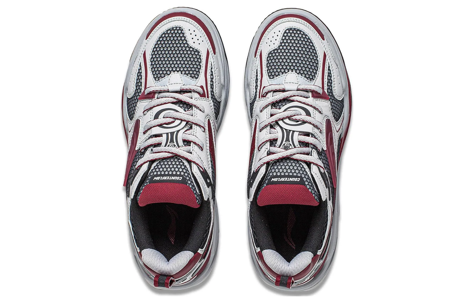 Li-Ning Shining Star 2 'White Red Black' AGLT171-1 sold by KicksCrew product image thumbnail 4