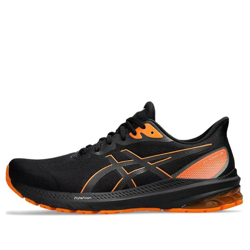 ASICS GT 1000 12 GORE-TEX 'Black Bright Orange' 1011B684-001 sold by KicksCrew