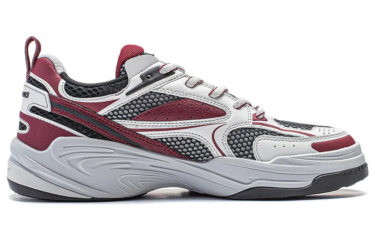 Li-Ning Shining Star 2 'White Red Black' AGLT171-1 sold by KicksCrew product image thumbnail 2