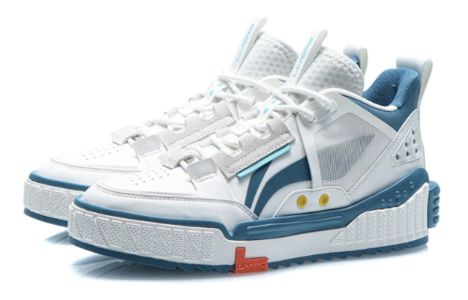 Li-Ning No.258 Mid 'White Blue Green' AGCR311-2 sold by KicksCrew