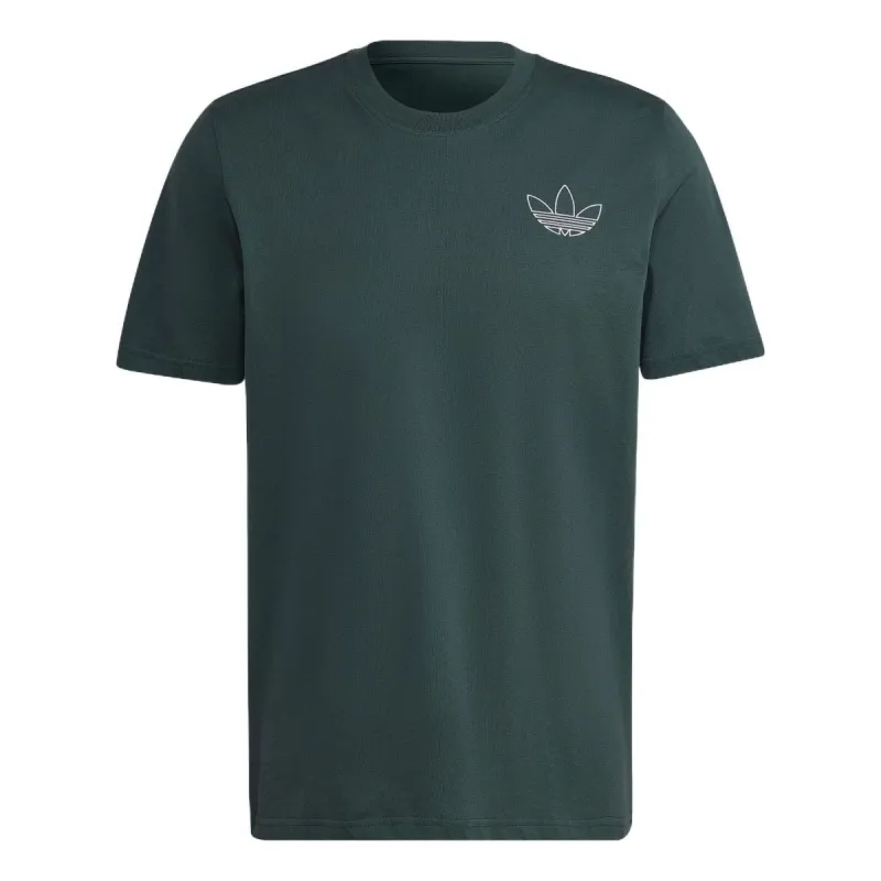 adidas originals Trefoil Series Style T-shirt 'Mineral Green' HK2784 sold by KicksCrew