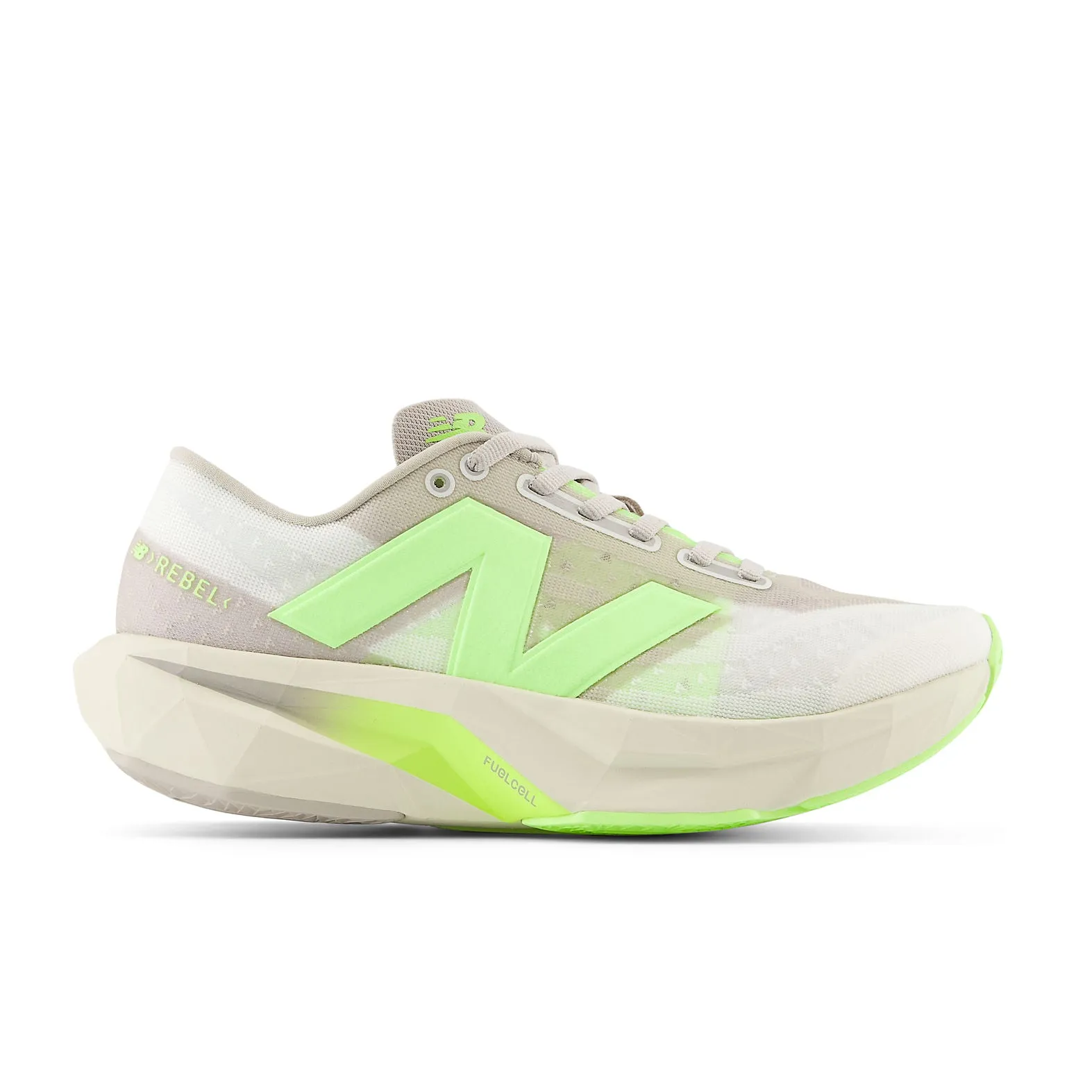 (WMNS) New Balance FuelCell Rebel V4 'Beige Green' WFCXLUM sold by KicksCrew product image thumbnail 2