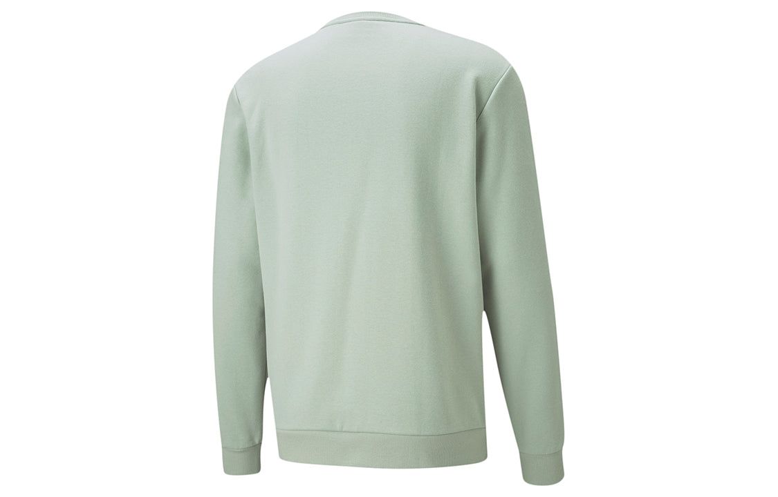 Puma Metallic Nights Crew Sweatshirt 'Olive Green WHite' 587141-49 sold by KicksCrew product image thumbnail 2