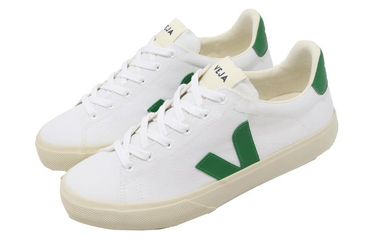 Veja Campo Low-Top Sneakers 'White Green' CA0103144B sold by KicksCrew product image thumbnail 3