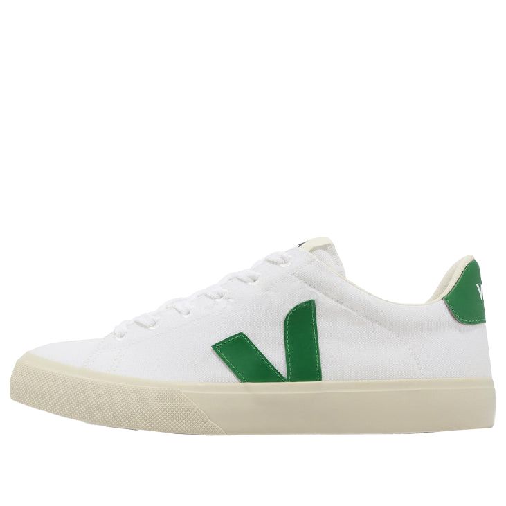 Veja Campo Low-Top Sneakers 'White Green' CA0103144B sold by KicksCrew