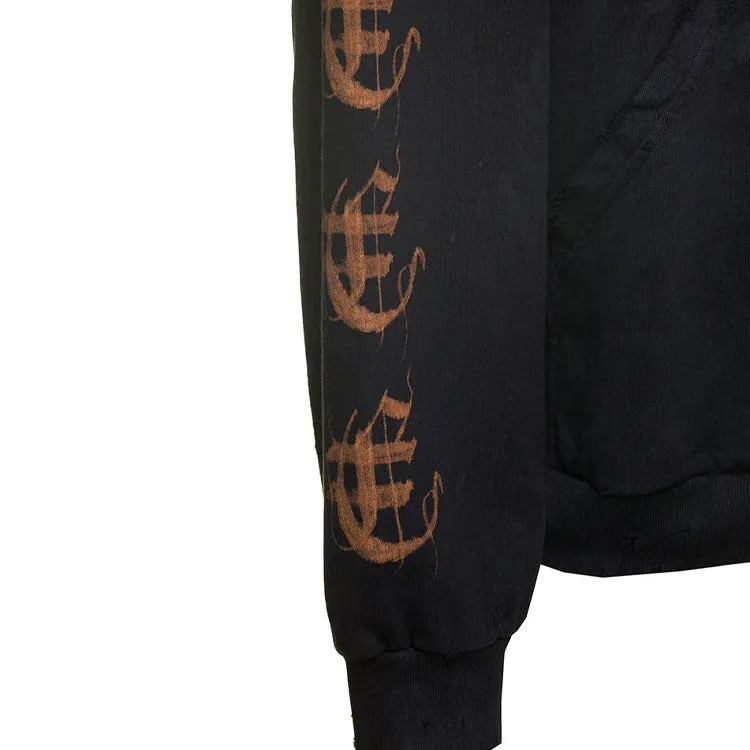 Balenciaga Heavy Metal Cotton Hoodie 'Washed Black' 739024-TOVD8-1055 sold by KicksCrew product image thumbnail 3