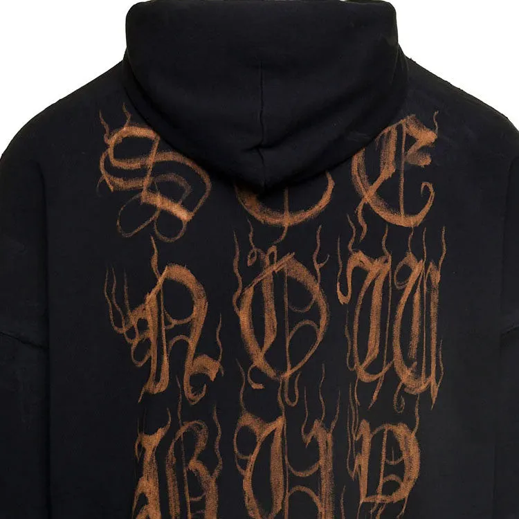 Balenciaga Heavy Metal Cotton Hoodie 'Washed Black' 739024-TOVD8-1055 sold by KicksCrew product image thumbnail 4