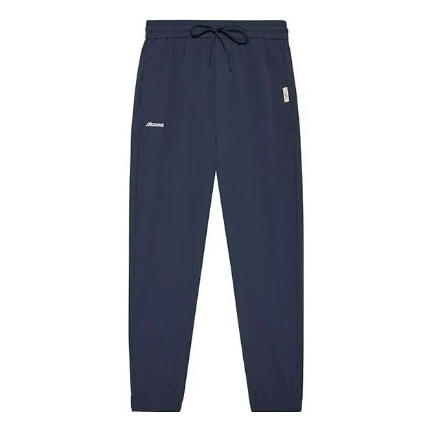Mizuno Heritage Casual Pants 'Navy' D2CF34H1 sold by KicksCrew