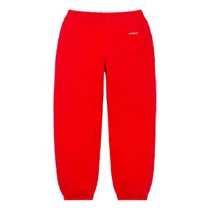 Supreme S Logo Split Sweatpants 'Green Red' SUP-FW21-209 sold by KicksCrew