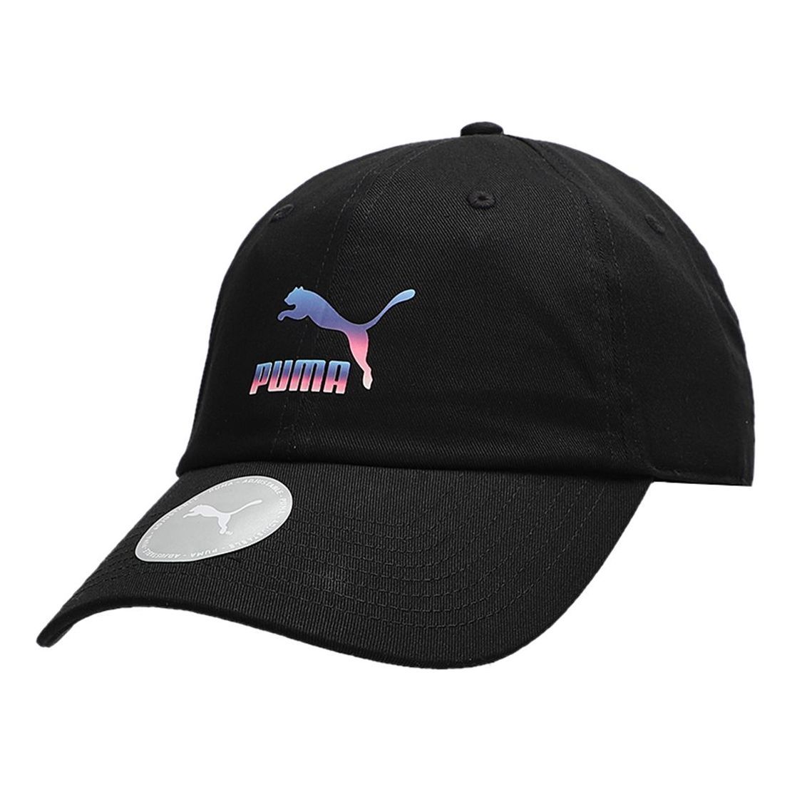 Puma Logo Baseball Cap 'Black' 023926-01 sold by KicksCrew