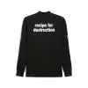 PUMA x Pleasures Long Sleeve T-shirt 'Black' 624097-01 sold by KicksCrew