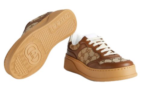 (WMNS) Gucci GG Sneaker 'Beige' 676092-UPG20-2866 sold by KicksCrew