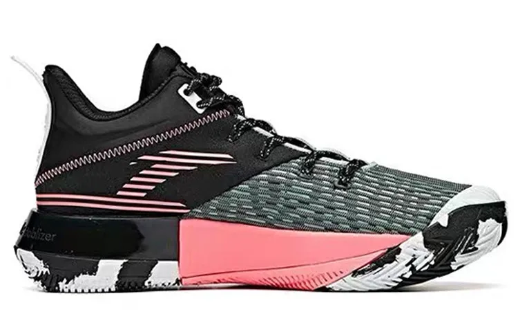 ANTA Attack 2 'Black Grey Pink' 112031107-1 sold by KicksCrew product image thumbnail 2