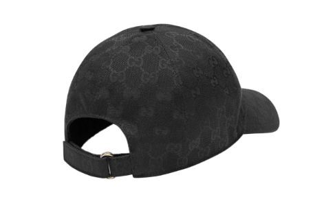 (WMNS) Gucci GG Canvas Baseball Cap 'Black' 576253-4HG53-1060 sold by KicksCrew