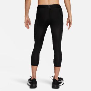 Nike Pro Dri-FIT 3/4-Length Fitness Tights 'Black' FB7951-010 sold by KicksCrew