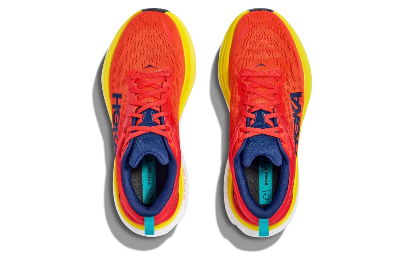 Hoka One One Bondi 8 'Red Alert Flame' 1123202-RAFL sold by KicksCrew product image thumbnail 5