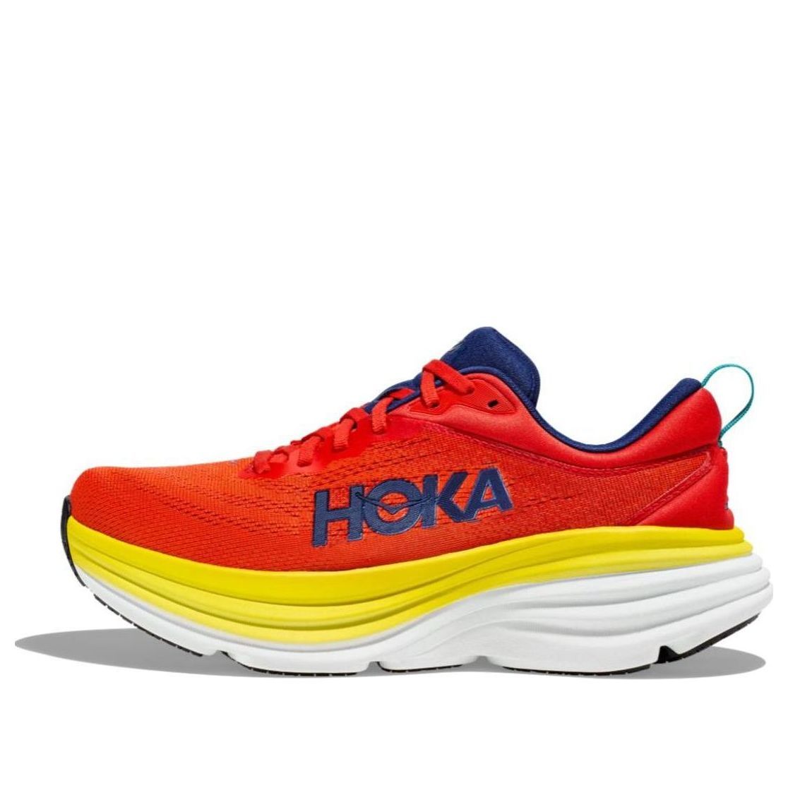Hoka One One Bondi 8 'Red Alert Flame' 1123202-RAFL sold by KicksCrew