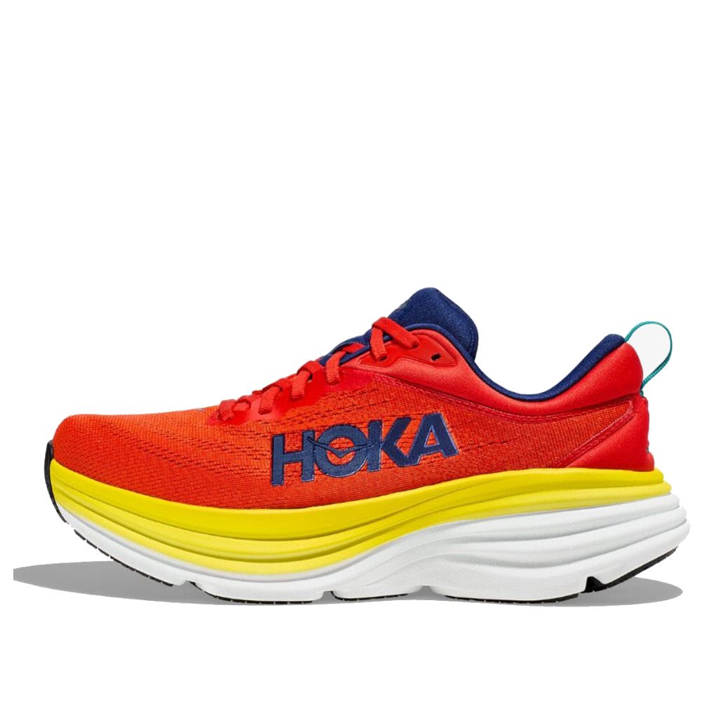 Hoka One One Bondi 8 'Red Alert Flame' 1123202-RAFL sold by KicksCrew product image thumbnail 2