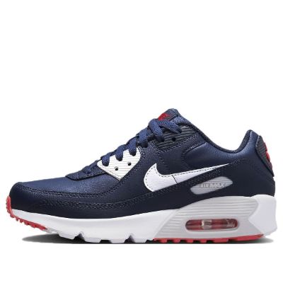 (GS) Nike Air Max 90 Leather 'Obsidian Track Red' DV3607-400 sold by KicksCrew