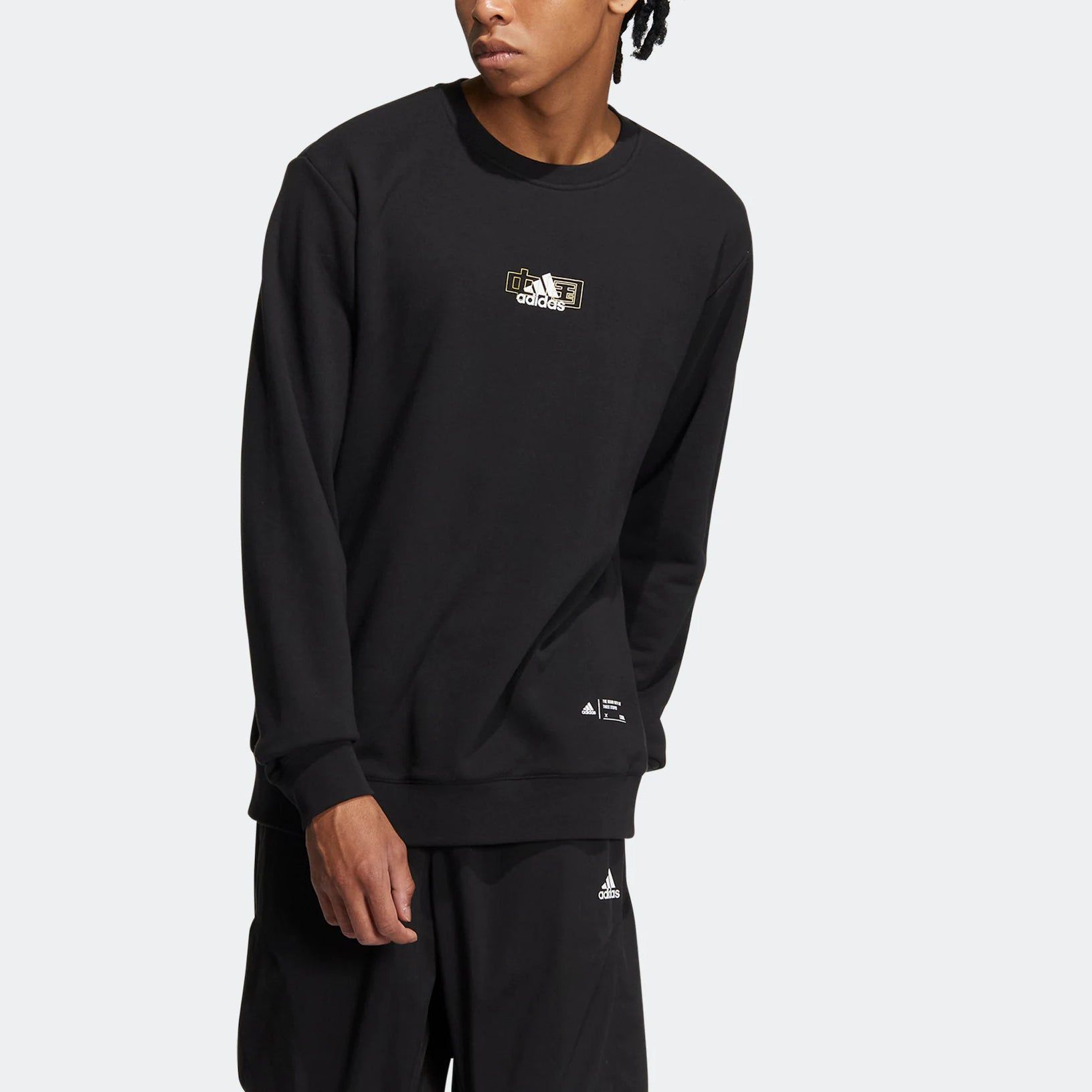 Adidas China Bos Sweatshirts 'Black' IB2757 sold by KicksCrew product image thumbnail 2