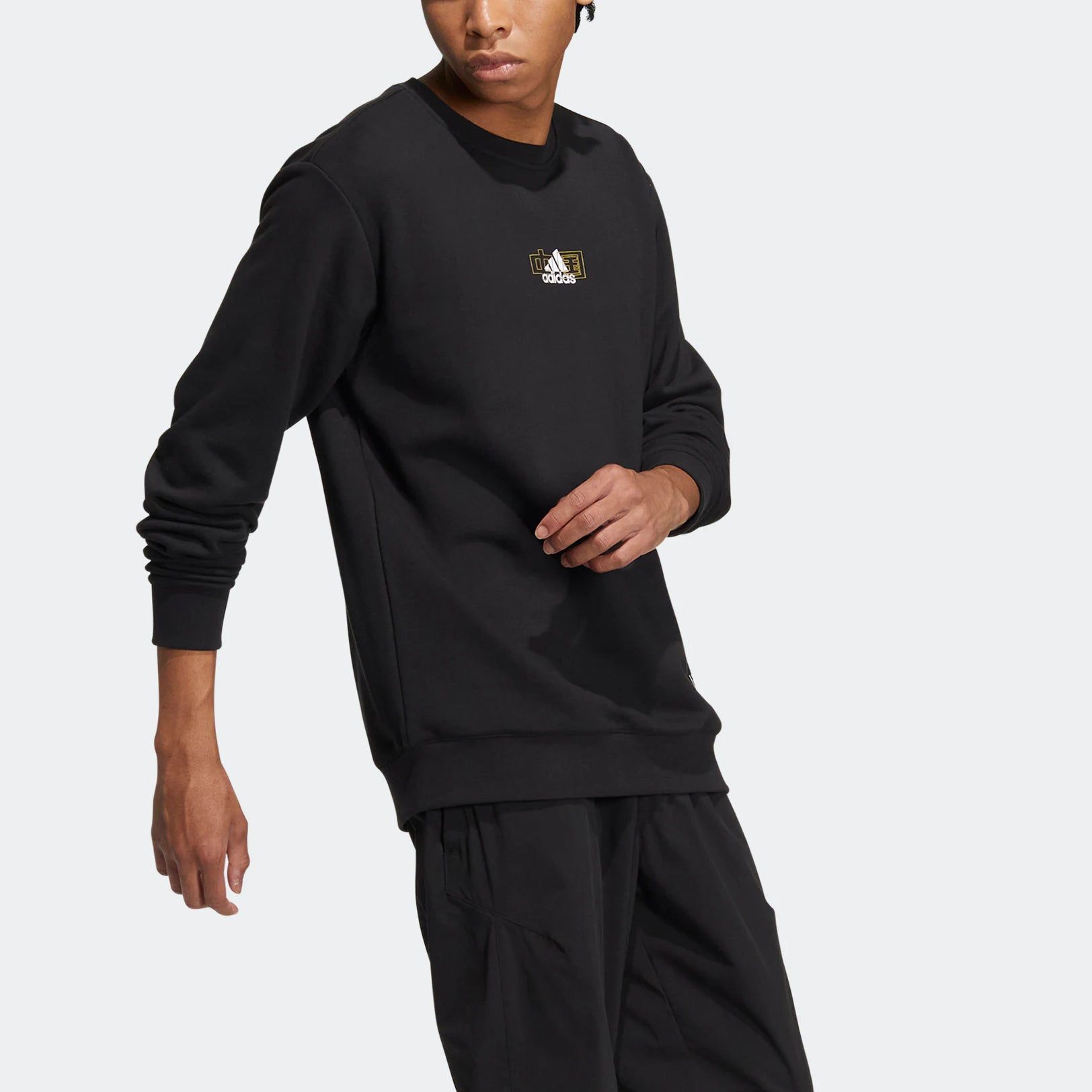Adidas China Bos Sweatshirts 'Black' IB2757 sold by KicksCrew product image thumbnail 4