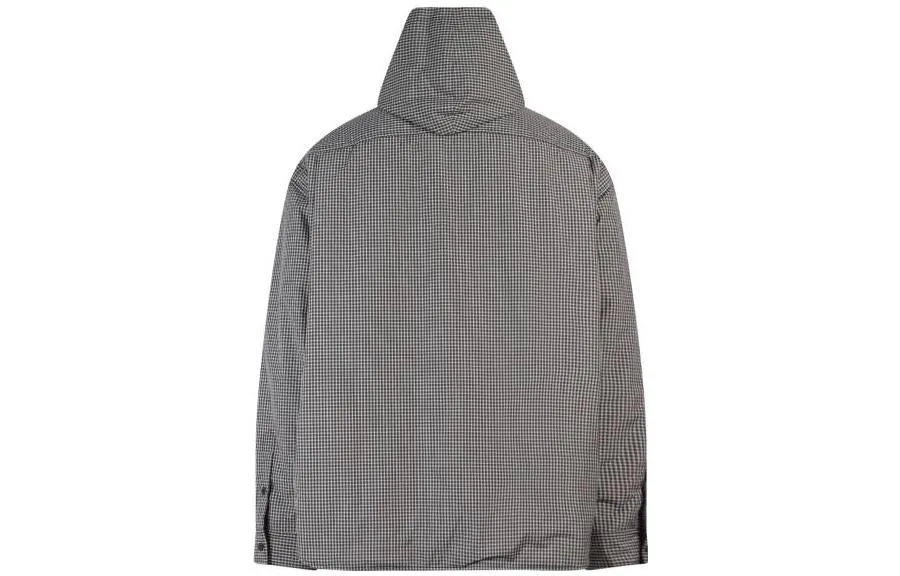 Balenciaga Plaid Padded Jacket-Shirt 'Black White' 735662TNO781070 sold by KicksCrew product image thumbnail 2
