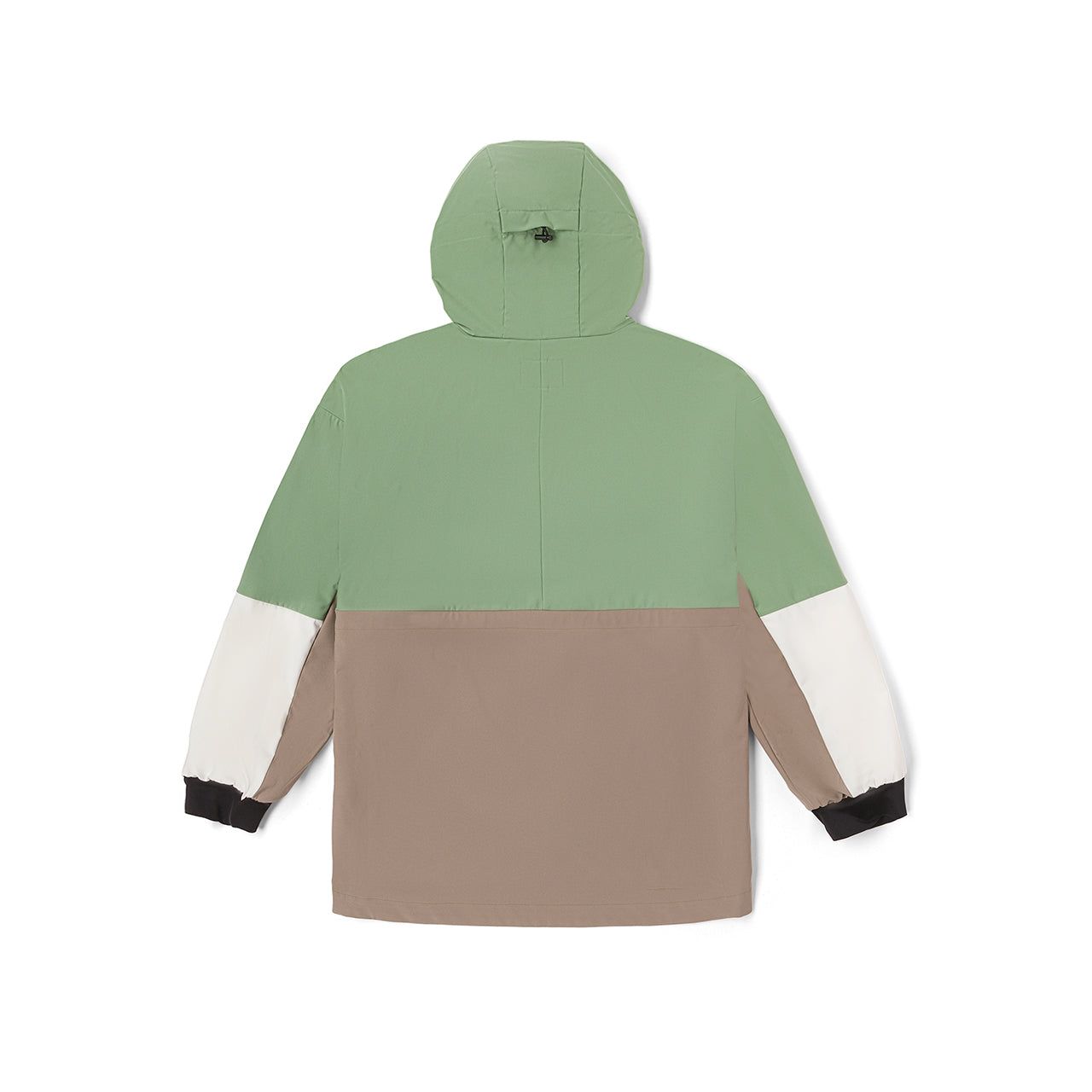 (WMNS) Vans Colorblock Hoody Jacket 'Green Brown White' VN000F2RYEH sold by KicksCrew product image thumbnail 2