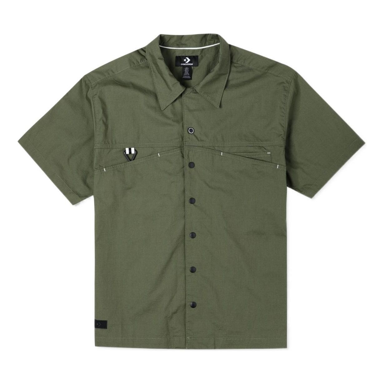 Converse Layering Shirt 'Olive Green' 10024356-A01 sold by KicksCrew