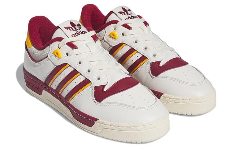 Adidas Originals Rivalry Low 86 Shoes 'Cloud White Shadow Red' IE7159 sold by KicksCrew product image thumbnail 3