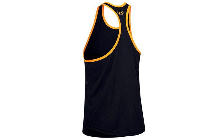 Under Armour Project Rock Pain Into Power Tank 'Black Yellow' 1353922-001 sold by KicksCrew product image thumbnail 2