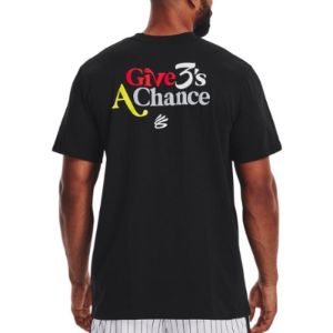 Under Armour Curry 3'S Hvyweight T-shirt 'Black Multi' 1376275-001 sold by KicksCrew