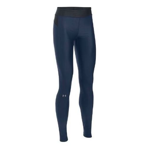 (WMNS) Under Armour HeatGear Legging 'Navy Blue' 1297910-410 sold by KicksCrew