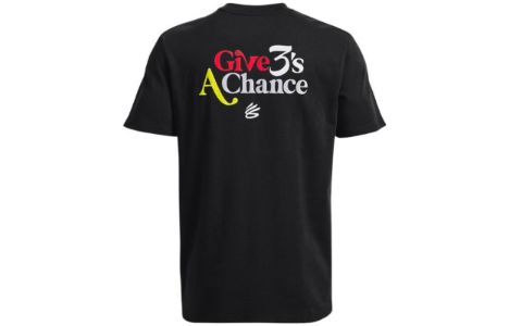Under Armour Curry 3'S Hvyweight T-shirt 'Black Multi' 1376275-001 sold by KicksCrew